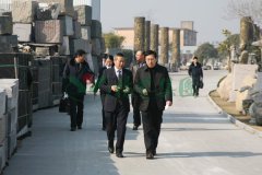 区领导考察团莅临九游会俱乐部集团检查指导工作