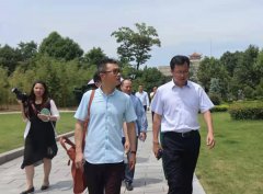 浦东水务和长桥山庄领导考察福寿园和九游会俱乐部集团